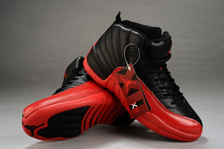 Air Jordan 12 Mens Shoes Aaa Black/Red Online